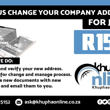 Company Address change